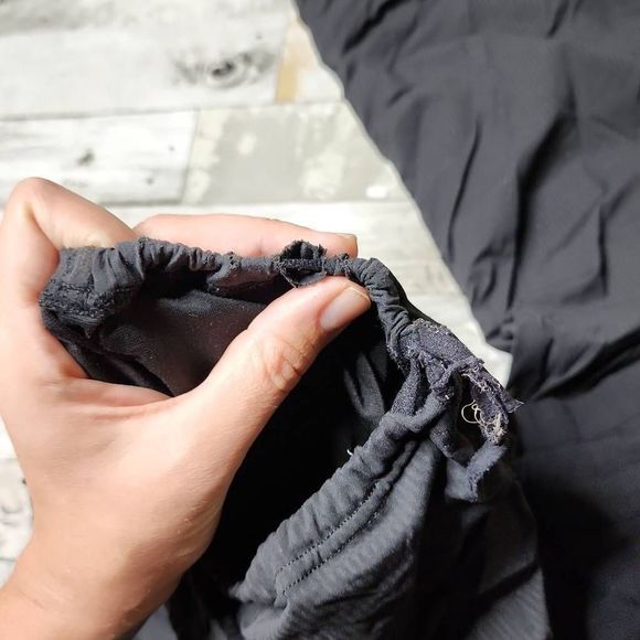 Lululemon lined dance studio pant black adjustable drawcor ankle 31" - Picture 12 of 13